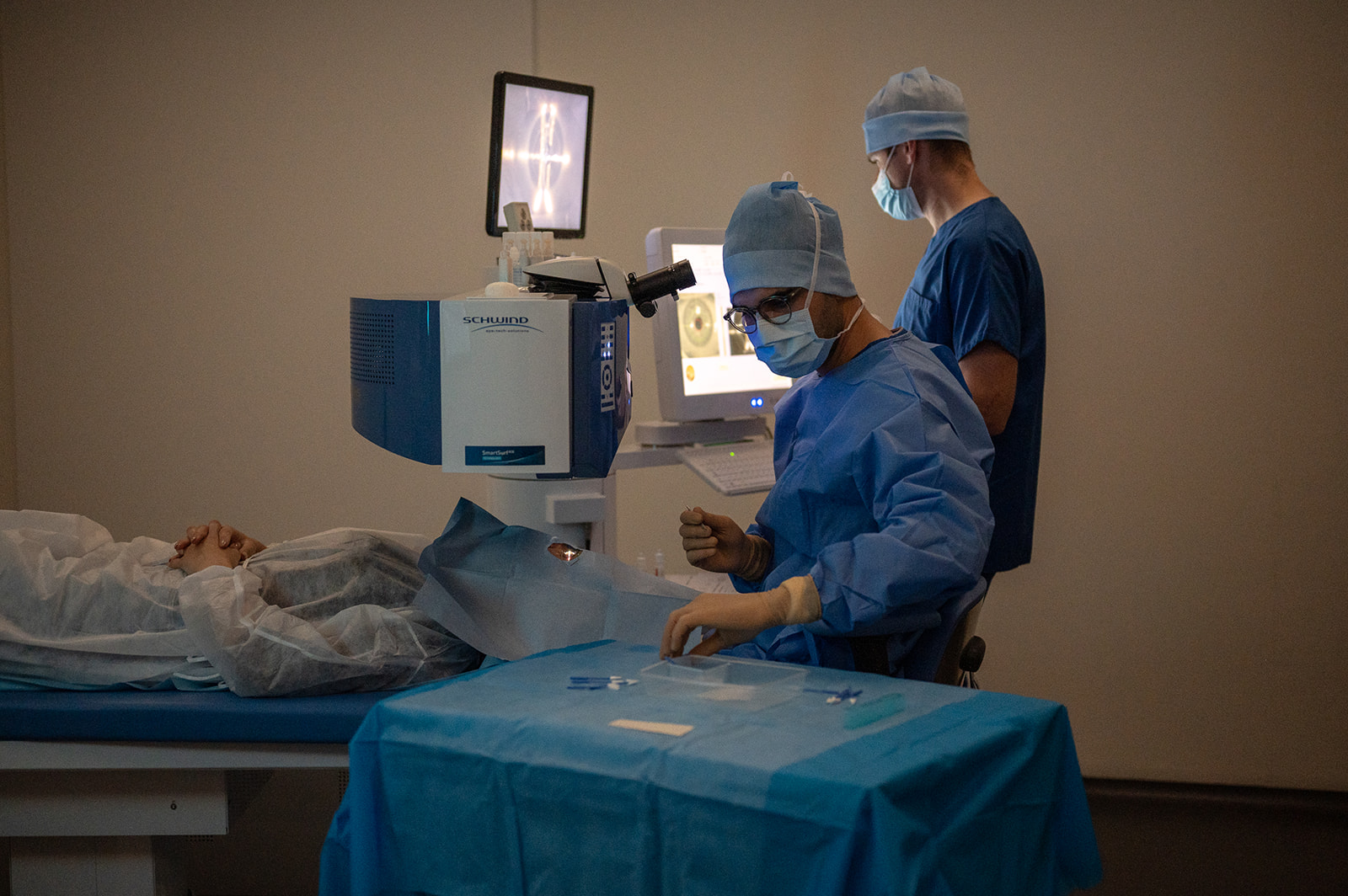 Consultation et parcours de soins ophtalmologique du Dr Dabbur Onsi à La Maison de l'Œil